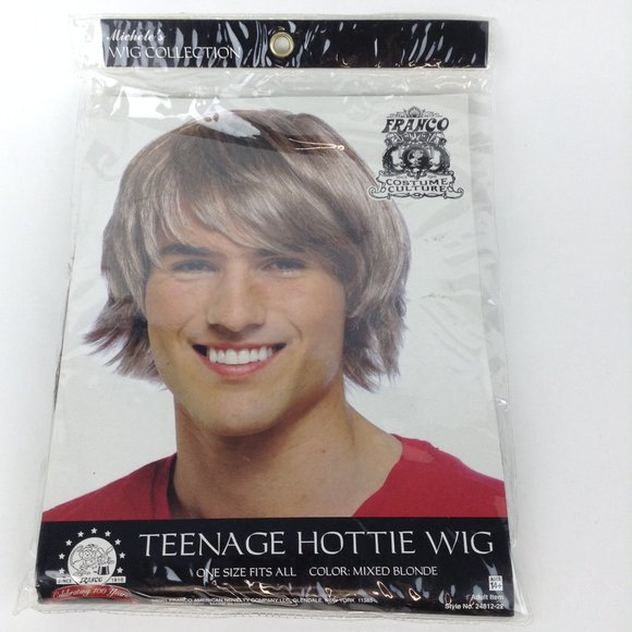 Franco Costume Culture Halloween Teenage Hottie Wig (New never worn) - Picture 1 of 8
